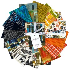 Free Spirit - PUNCT Fat Quarter Bundle by E Bond 16 pcs