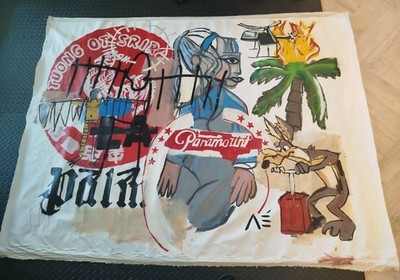 Gemälde Artist Manuel Mane | LA | 150cm x 170cm  | Großformat