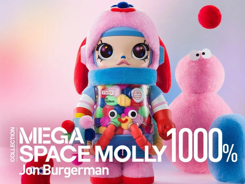 その他 popmart SPACE MOLLY 1000% Jon Burgerman MEGA SPACE MOLLY 1000% Jon Burgerman - POP MART (United States)