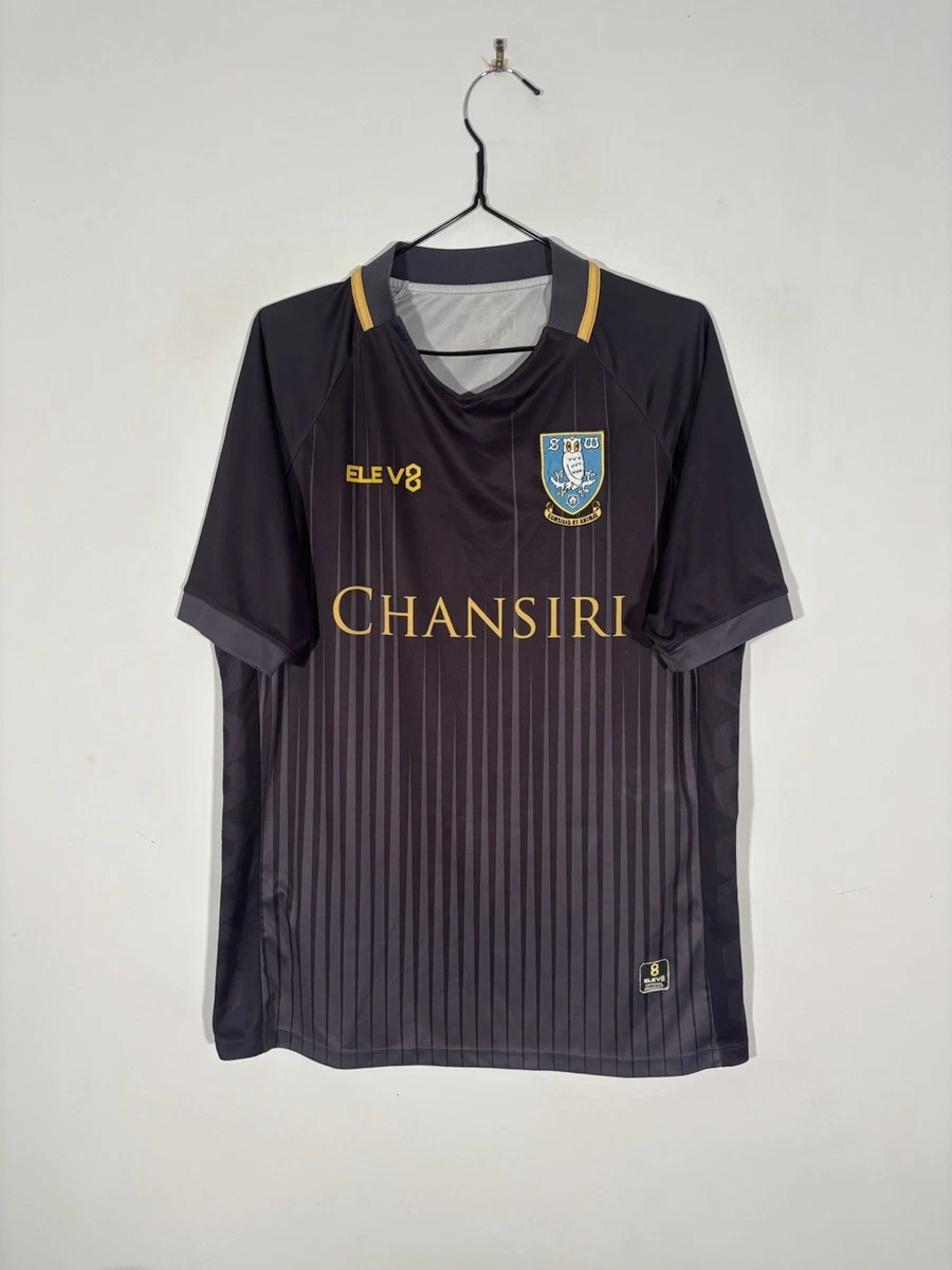 Sheffield Wednesday Black Away Memorabilia Football Shirts