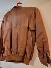 Vintage Designer Men's Leather Jacket By Ian Mankin