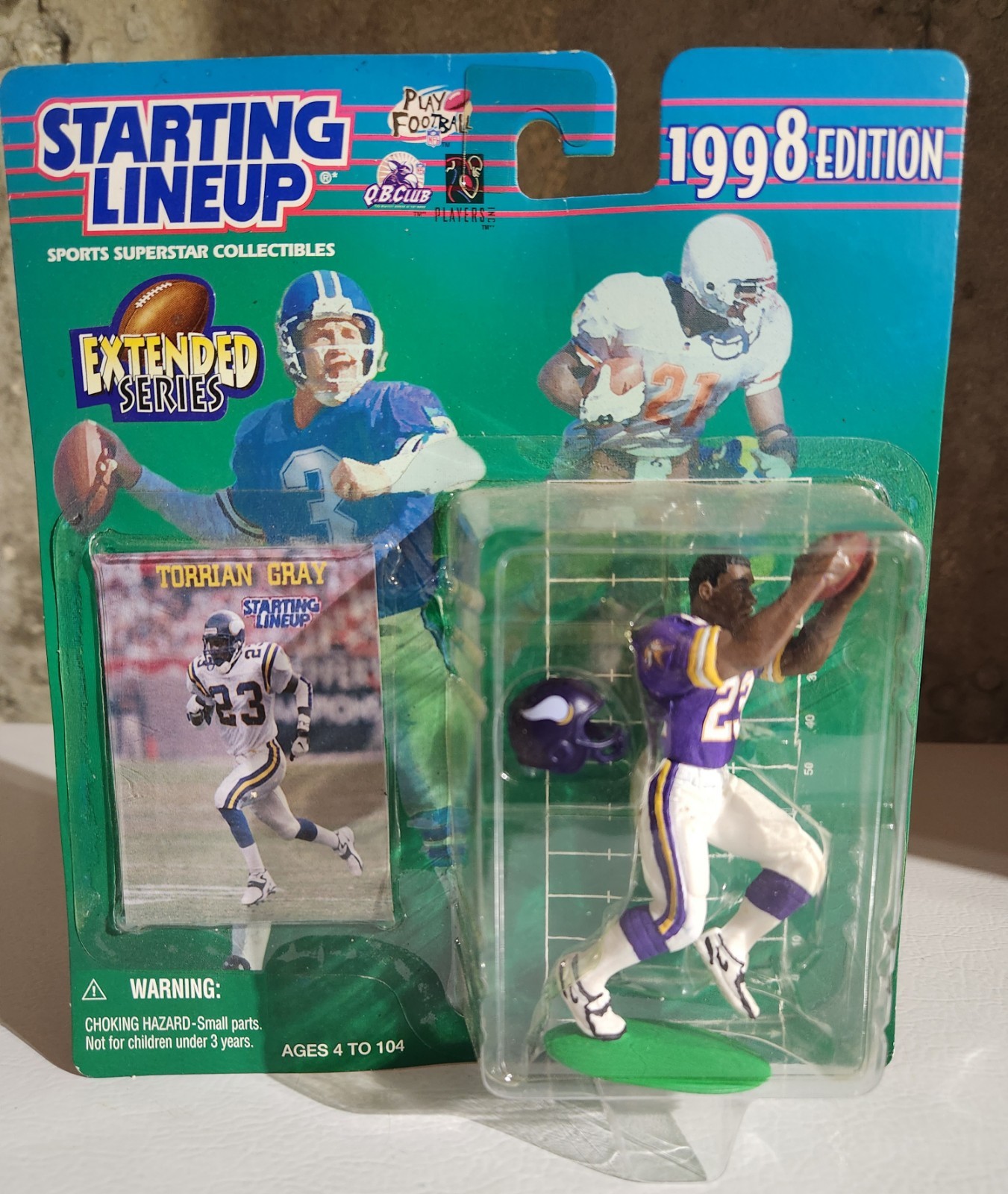 Minnesota Vikings Torrian Gray Custom Starting Lineup SLU South Carolina