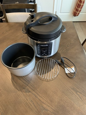 #ad Crock Pot 6QT Express Pressure Cooker Model SCCPPC600 V1 $49.99