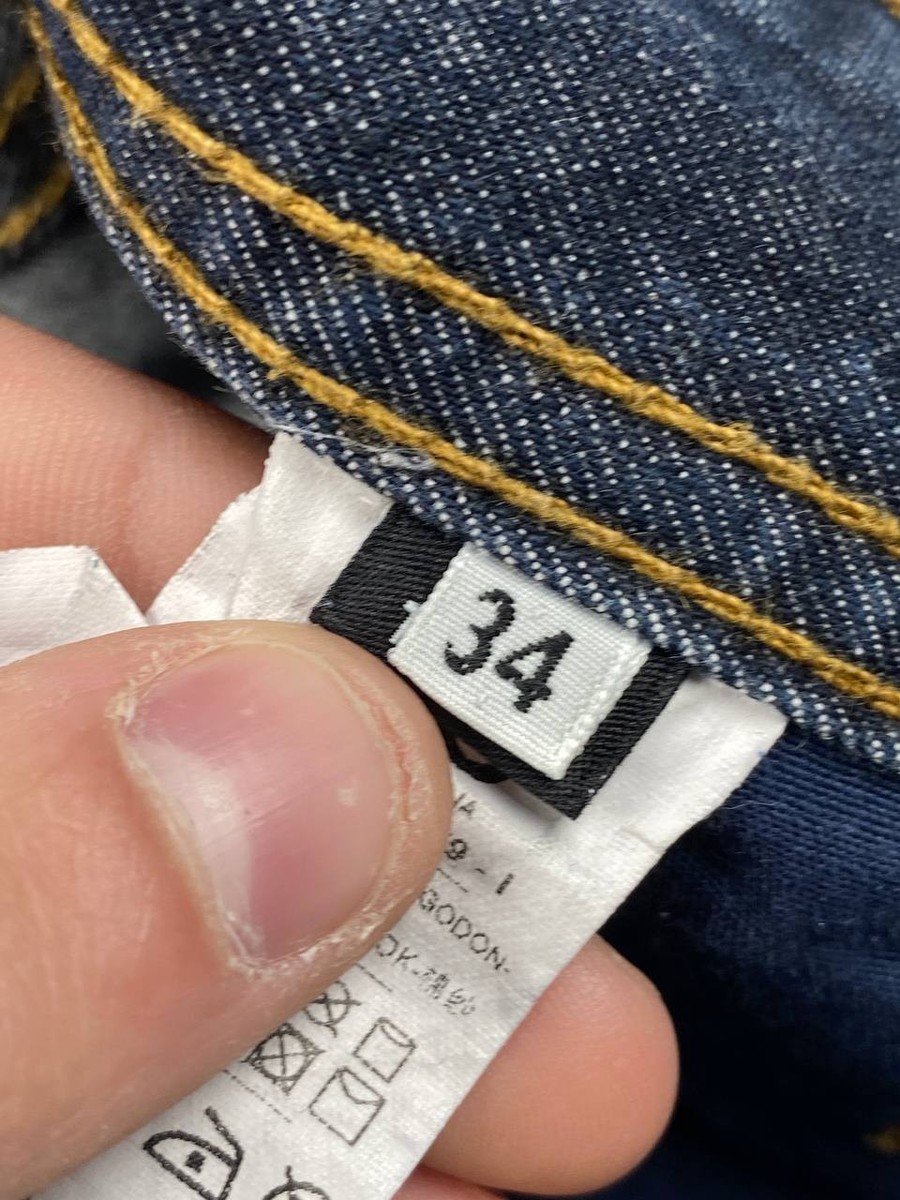 Vintage Dolce & Gabbana Denim Jeans Baggy Y2K Metal Logo DG Men