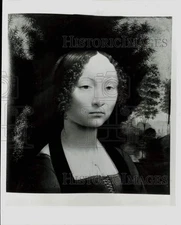1984 Press Photo Leonardo DaVinci's Ginevra de' Benci painting - afa19181