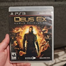 Deus Ex: Human Revolution (Sony PlayStation 3, 2011) CIB 