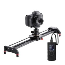 GVM Camera Slider, 27  Aluminum Alloy 27'' Motorized Black