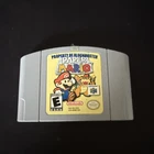 Paper Mario (Nintendo 64, 2001)- Blockbuster Sticker attached