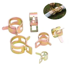 115X Hose Spring Clamps 6-22mm Fastener Fuel Water Line Pipe Air Tube Clips Tool