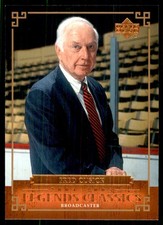 2004-05 Upper Deck Legends Classics Fred Cusick Broadcaster #22