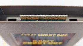 Atari 5200 K-Razy Shoot-Out  1983  4L2712  Complete With Manual CBS Electronics