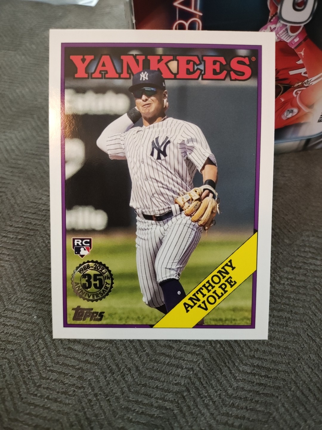 2023 Topps Update Series - 1988 Topps Baseball Anthony Volpe #88US-50 (RC)