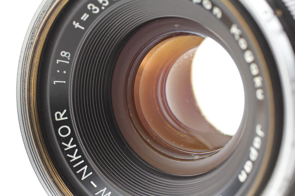 [Exc+4] Nikon W-Nikkor 3,5 cm 35 mm f/1,8 lente gran angular para montaje S... - Imagen 2 de 4