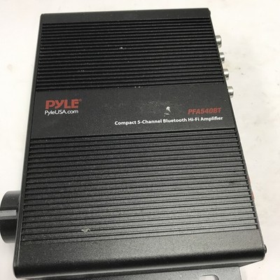 Pyle PFA540BT Compact 5 Channel Bluetooth Hi-Fi Amplifier with Surround