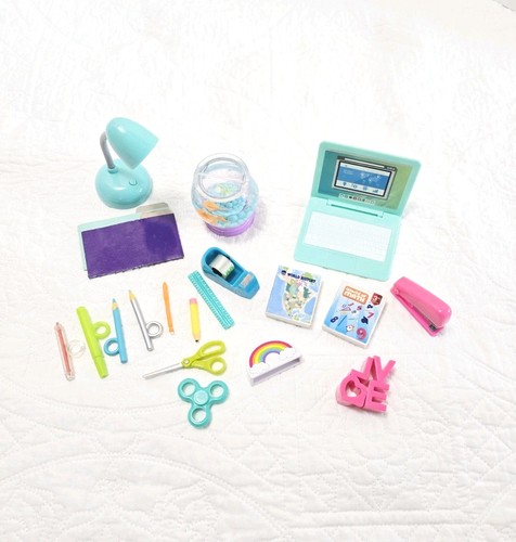 My Life As Set Gioco da Scrivania Modulare per Bambole 18" Accessori Arredamento - Foto 12 di 14