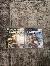 Far Cry 2 & Far Cry 3 PS3 PlayStation 3 Video Game Lot 