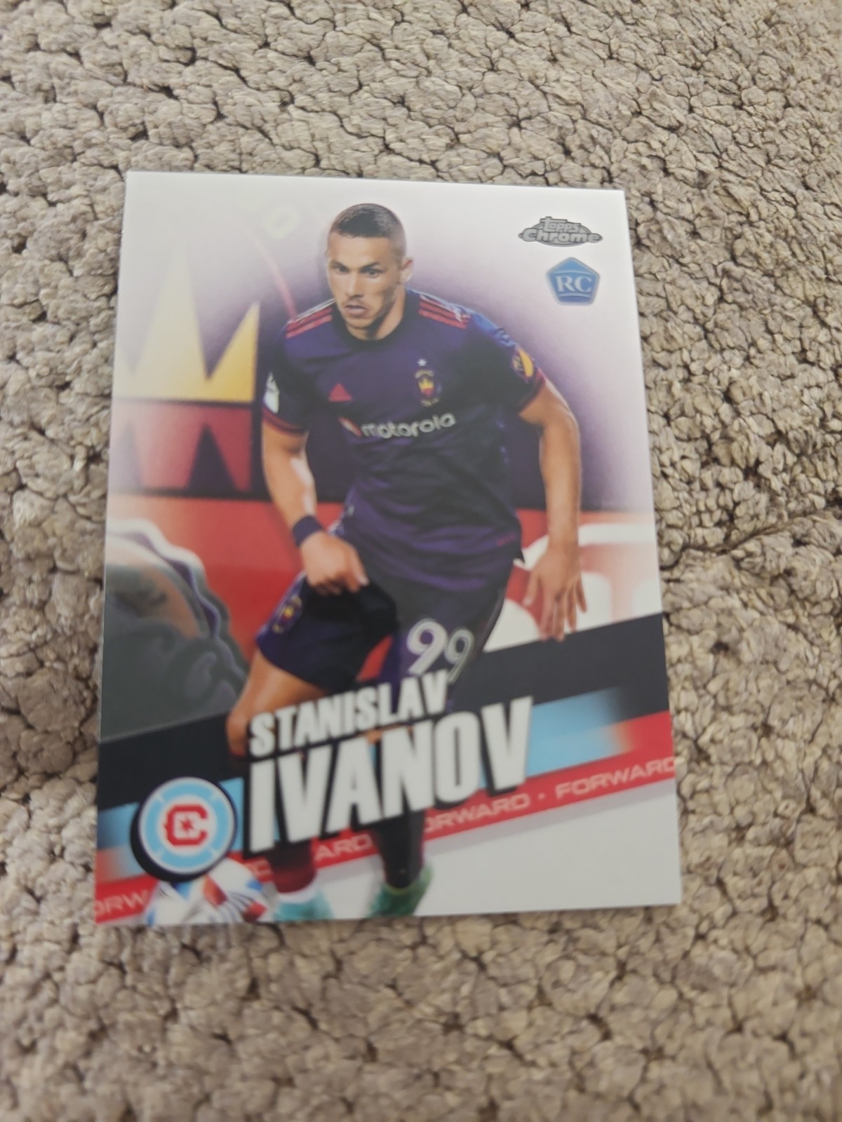 2022 Topps Chrome MLS - Stanislav Ivanov #155 (RC)