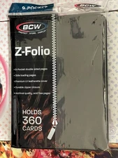 BCW Z-Folio 9-Pocket Album - Black