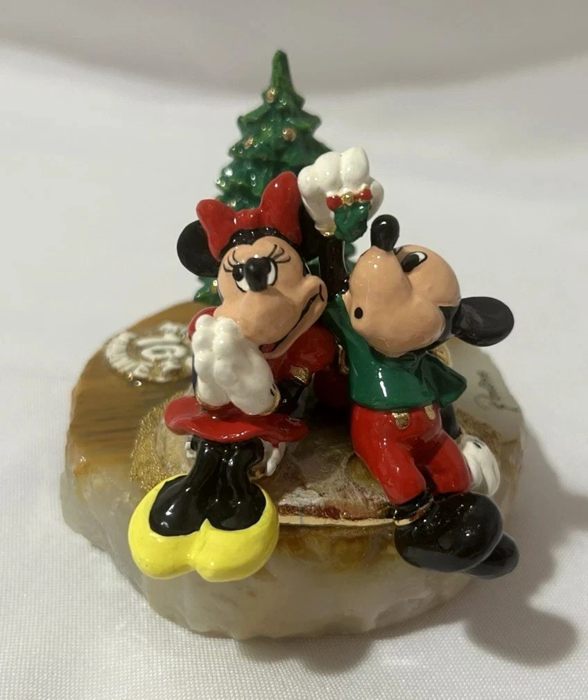Mickeyミッキーと雪だるまフィギュア Ron Lee ロンリー ヴィンテージ