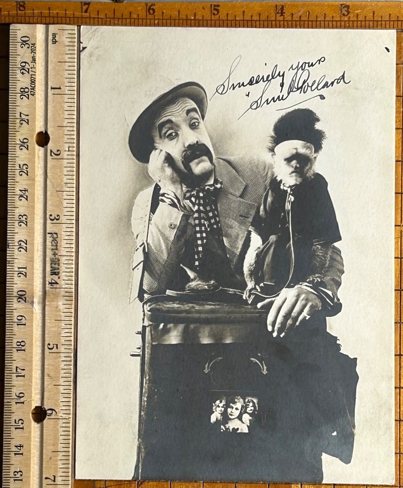 SNUB POLLARD—SIGNED PHOTO—Silent Comedy Star/Character Actor—621 ...