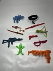 Vintage Teenage Mutant Ninja Turtles Weapons And Accessories Lot