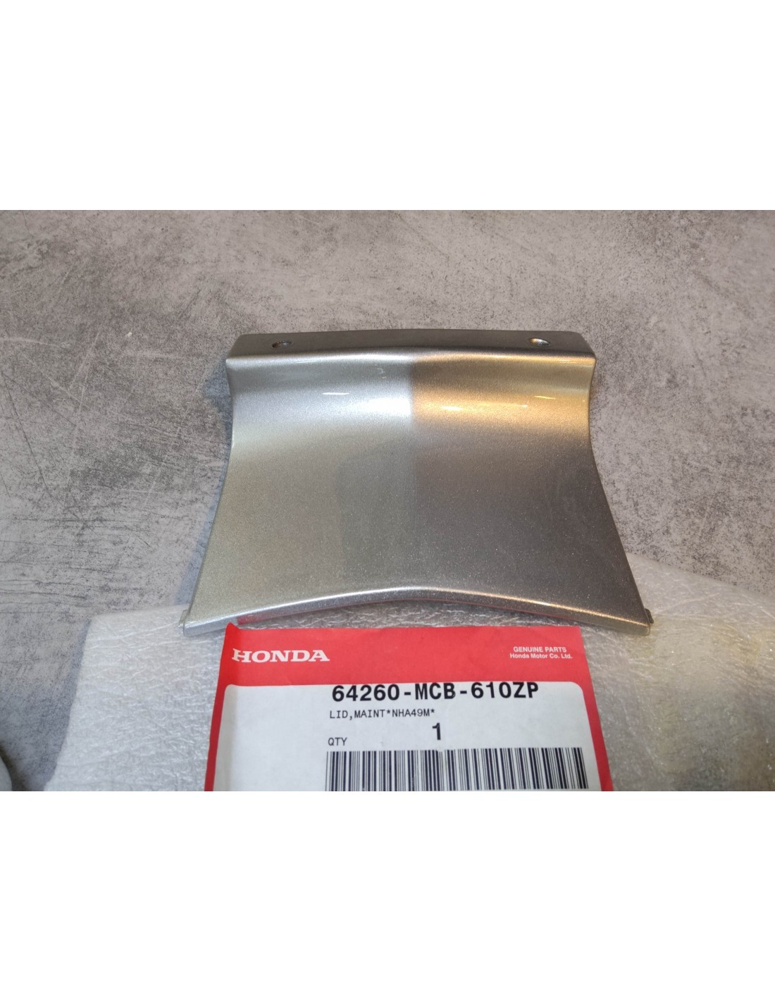 Couvercle de maintenance gris NHA49M XL650V Transalp carénage moto HONDA 2000-2006