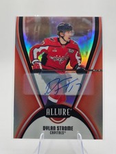 Upper Deck Allure Red Rainbow Auto Dylan Strome #82 Washington Capitals NHL
