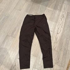 Nike Tech Woven Pant Medium Brown Tapered Windbreaker Active Running DH4224