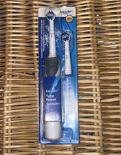 NEW Equate Easyflex Total Power Battery Toothbrush, Includes 2 Replacement Heads