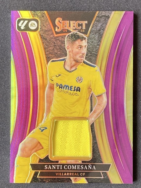 Santi Comesana 2024-25 Panini Select La Liga Memorabilia Purple 15/49 #SM-SCO