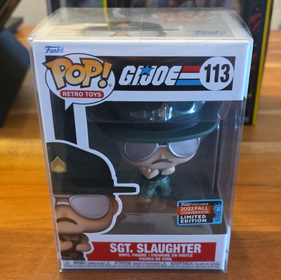 Funko Pop! Retro Toys G.I. Joe Sgt. Slaughter #113 Fall Con 2022