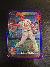 2024 Topps Series 2 - Future Stars Nolan Gorman #591 Purple Foil /799