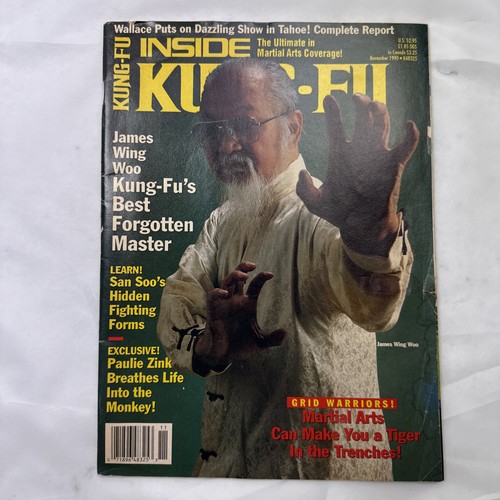 INSIDE KUNG FU MAGAZIN Ultimative KAMPFKUNST Berichterstattung Rückseite Ausgabe Nov 1990 - Bild 1 von 10