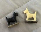 Vintage Scottish Terrier Tricky Dog Magnets Lot of Six 1946 — photo 7