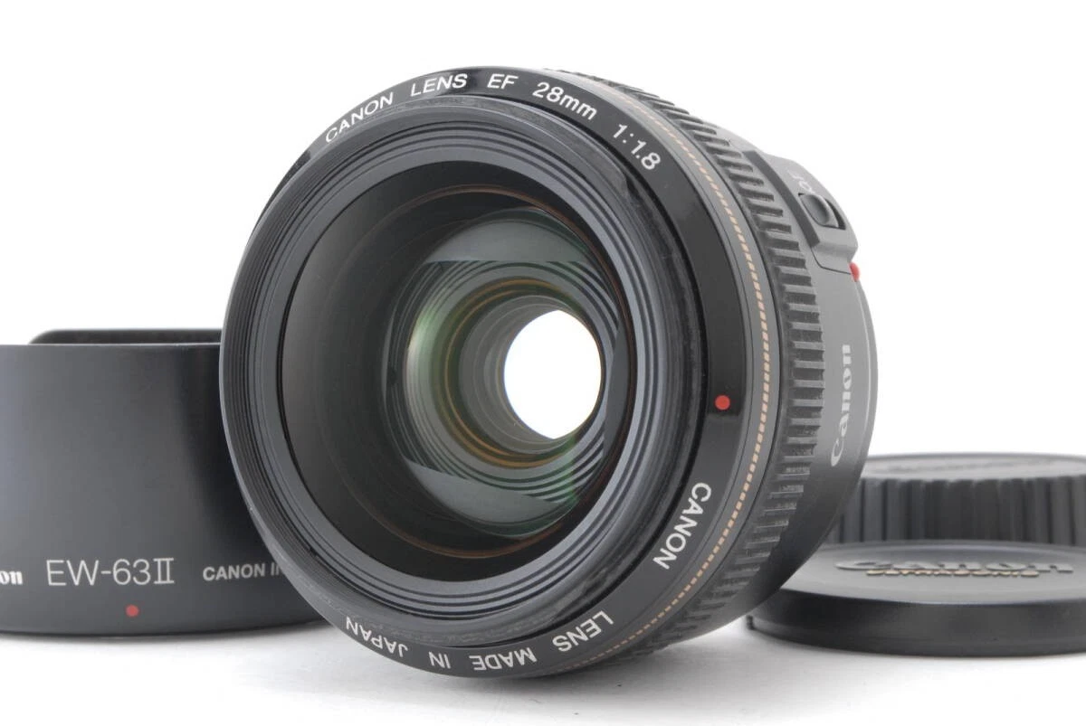 Preços baixos em Lentes de câmera Canon f/1.8 28mm Focal | eBay