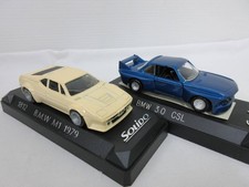 12Am1828 Solido Set of 2 1/43 Scale [1812 BMW M1 1979 / 1828 BMW 3.0 CSL]