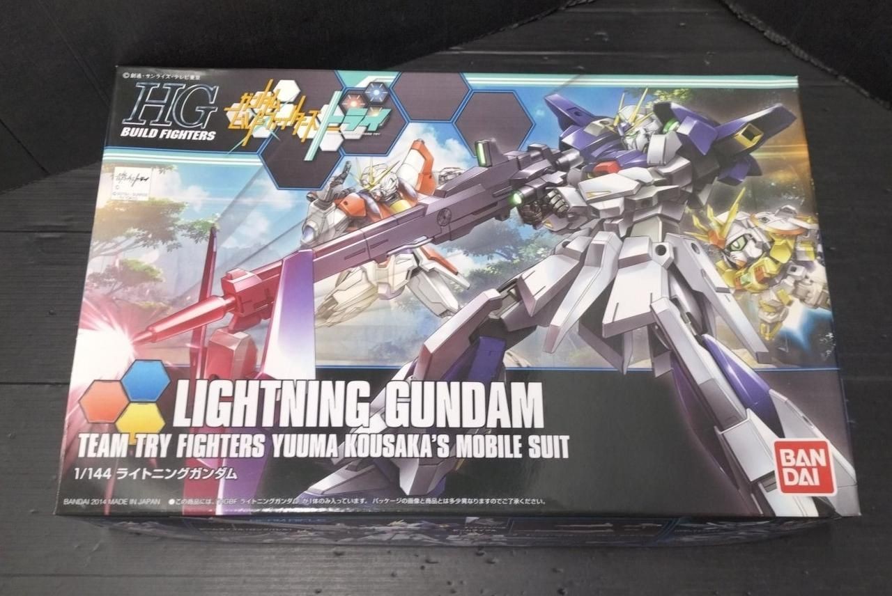 BANDAI Gundam Build Fighters HGBF Lightning Used