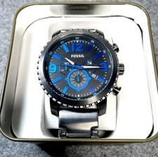 Reloj Hombre FOSSIL Nate Chrono BQ2114 Azul Gunmetal