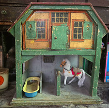 Antique 1/12 Gottschalk Dolls House Stable