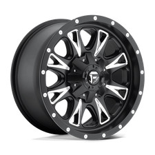 17x6.5 Fuel D513 Throttle Dually Rear Black Milled Wheel 8x210 -140mm 17x6.5 Fuel D513 Throttle Dually Rear Black Milled Wheel 8x210 -140mm