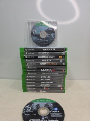 Lot of 16 Xbox One Games Bundle Tested Working Mixed CIB Farcry Gears 5 Mafia 3