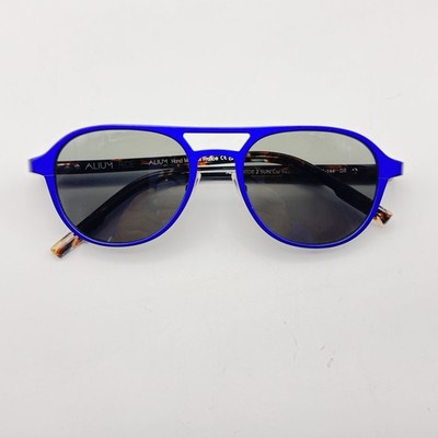 Face a Face Sunglassses Alium Ride 2 Col. 9620 Blue Aviator Frame Gray Lens 52mm