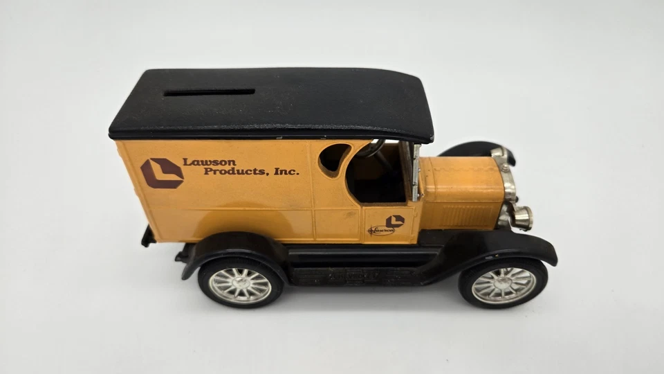 De colección ERTL Lawson Products Inc 1923 Chevrolet 1/2 tonelada furgoneta de entrega banco de monedas Foto 2 de 4