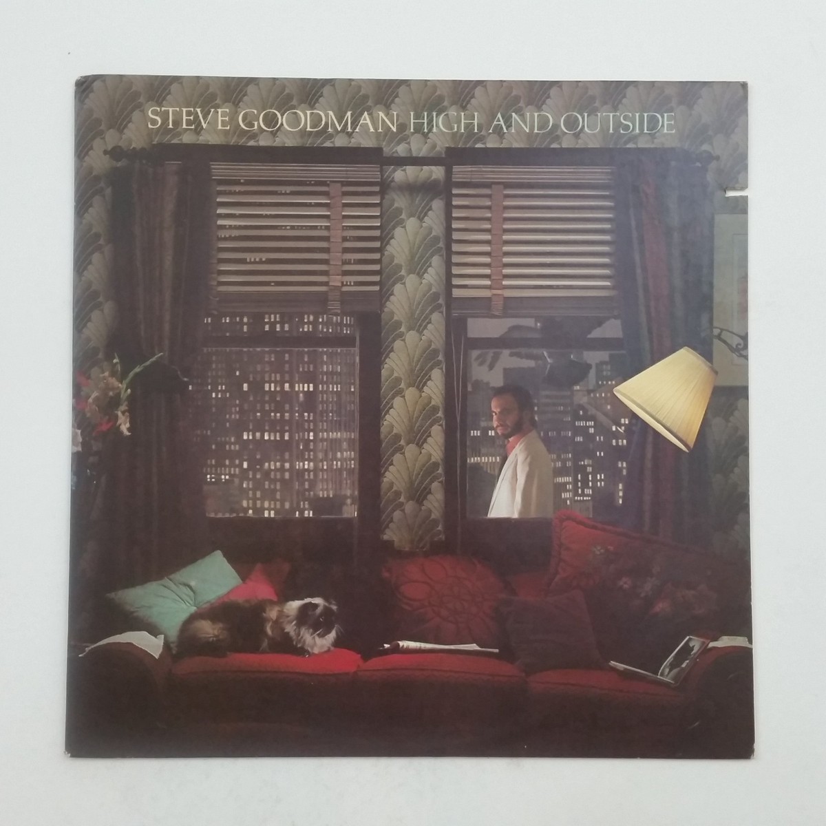 STEVE GOODMAN High & Outside 6E174 SP LP Vinyl VG++ Cover VG+