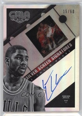 2014-15 Panini Gala Silver Screen Signatures 15/60 E'Twaun Moore #SS-EM Auto r5j