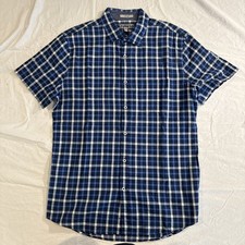 Express Men Short Sleeve Button Up Shirt Medium
