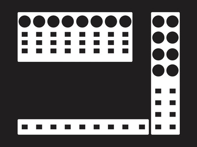 3 Blanko-Overlays für Behringer X-Touch Compact