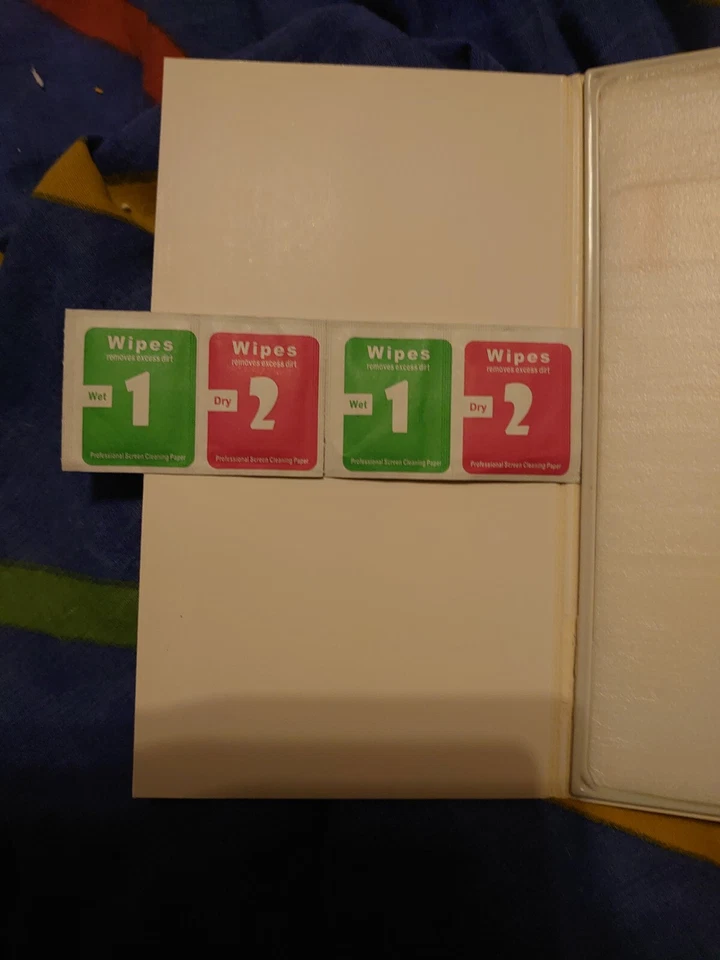 Protector de pantalla de vidrio para teléfonos móviles Sony y Samsung ABIERTO NUNCA USADO Foto 4 de 4