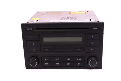 CD Autoradio VW Polo 9N VW T5 Sharan RCD 200 FM AM 6Q0035152 G + Radio Code - Bild 1 von 2