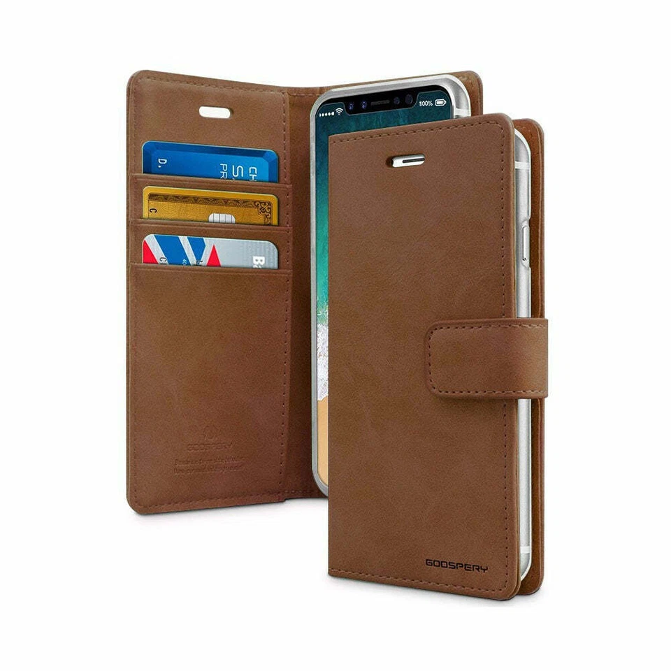 Goospery Bluemoon Diary Wallet Case With Card Slots for Samsung Galaxy Note 9 - Image 4 of 4